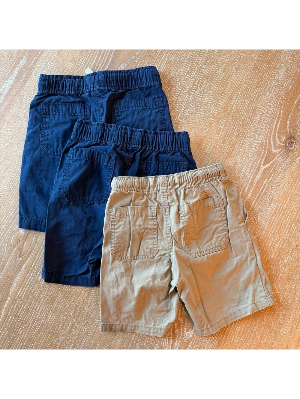 The Children’s Place Navy Blue and Khaki Shorts Bundle 5T
